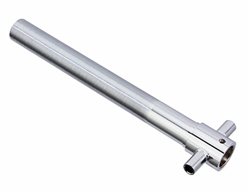 Lowrider Spring Fork Steering Tube 1-1/8" 9 1/2" Threaded Chrome. #TOP7