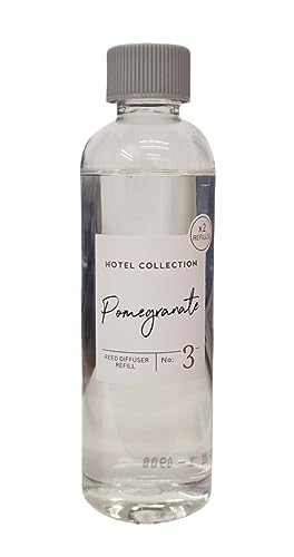 Hotel Collection No.3 Pomegranate Refill Reed Diffuser 200ml - Refresh Your Space (Bottle Label may Vary)