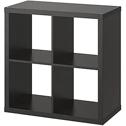 Estanteria Forhoja Ikea Ikea KALLAX - Estantería (77 x 77 cm), Color Negro
