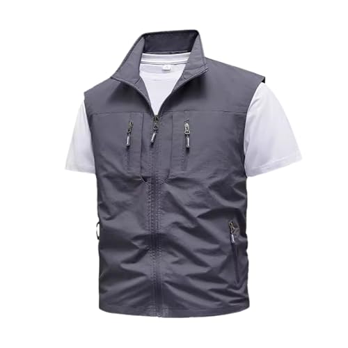 Chaleco softshell para hombre ropa exterior senderismo y viaje ligero