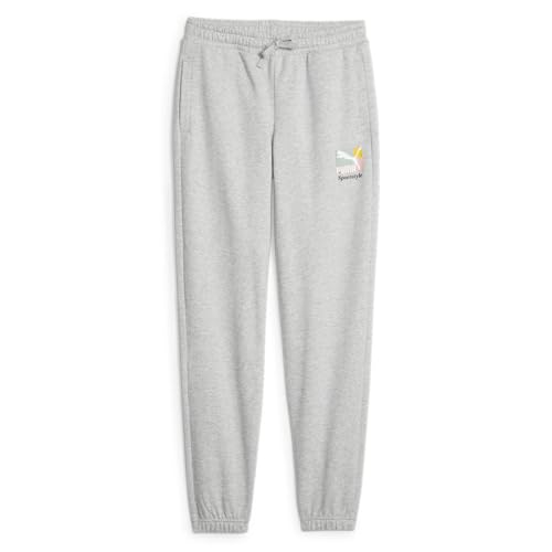 PUMA Kids Boys Classics Brand Love Sweatpants Casual Drawstring - Grey