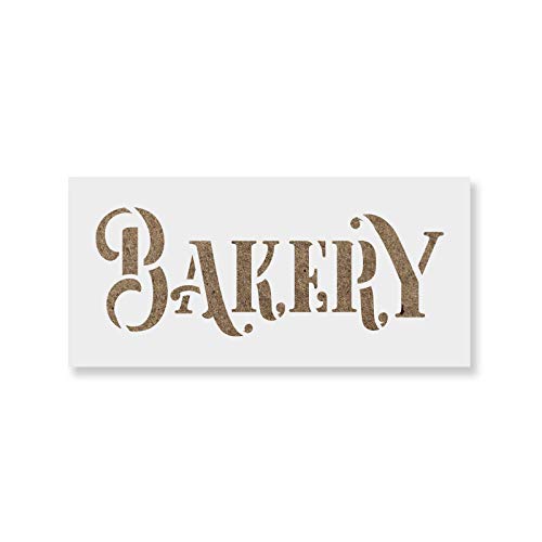 Rustic Bakery Stencil - Rustic Stencil, Bring Country Charm to Life in Your Rustic Stencil Designs