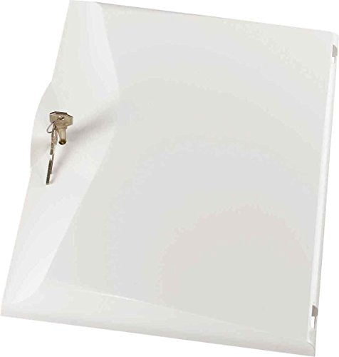 Porte de distribution 2 rangées Eaton 101579 en plastique blanc