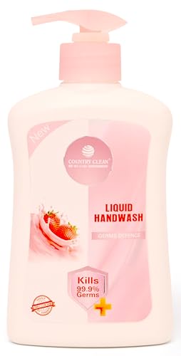 Image of Liquid Handwash - 250ml, Germ Protection and Antibacterial Strawberry Hand Wash, Soft on Hands with Refreshing Fragrance, Suitable for All Skin Types, Ideal for Daily Use