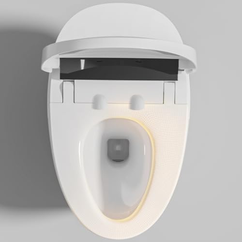 DEARMAMY 4 Stück Toiletten bolzenkappen Weiß Dekorative Abdeckkappen zur Verdeckung von Wc bodenschrauben Einfache Montage Schutz für Toilettenbefestigung Badezimmer Zubehör für Sauberes
