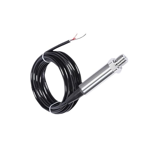 Pump Station Water Level Sensor Plumb Oil Fuel Pressure Sensor Gauge RS485 Capacitance Pressure Level Transmitter Sensor(0-10Kpa (1m Water))