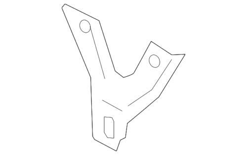 Check Diagonal Strut on Integral Carrier, Replace if Necessary - 2022 Mercedes-Benz SL 3 Genuine Mercedes-Benz Front Brace 238-620-27-00