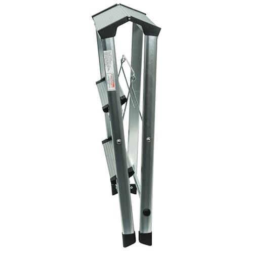 Zusammenklappbarer Aluminium-Tritt mit 3 Stufen WERKA PRO