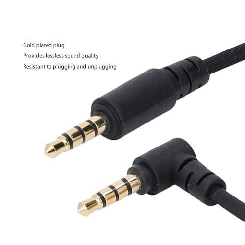 Annadue Câble de 3,5 Mm pour Casque Blackshark V2 Pro, Cordon AUX tressé en Nylon pour Nari, pour Barracuda X Gaming Headset, 1,5 M – Image 5