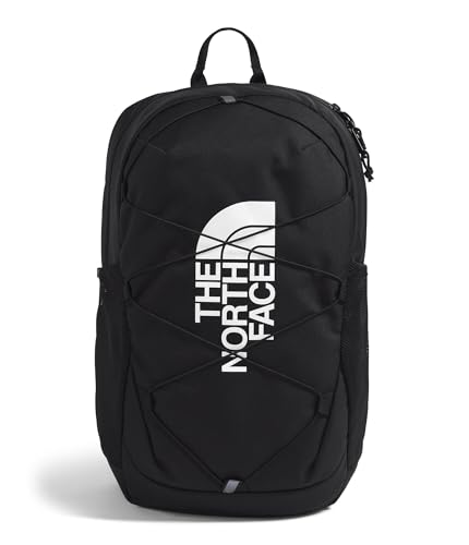 The North Face Kids' Court Jester Backpack - Water-Repellent Travel Bag, Spacious Main Compartment, for Tweens/Young Teens, TNF Black, One Size