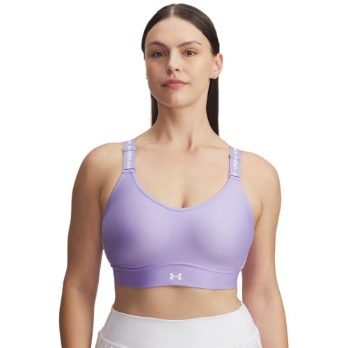 Image of Under Armour Women's Armour Mid Heathered Sports Bra