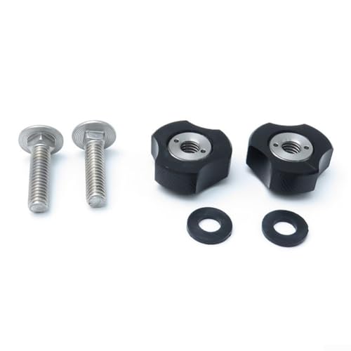 DAZZLEEX Scuba Diving Backplate Back Plate Screws, For Fixing The Scuba Diving Backplate 32Mm Diameter 36Mm Height No Screwdriver Needed