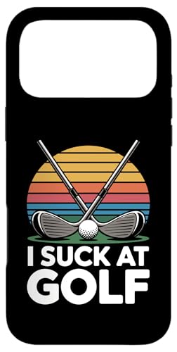I Suck At Golf Joke ʔSt s Ȓj St X}zP[X iPhone 17 Pro Max p