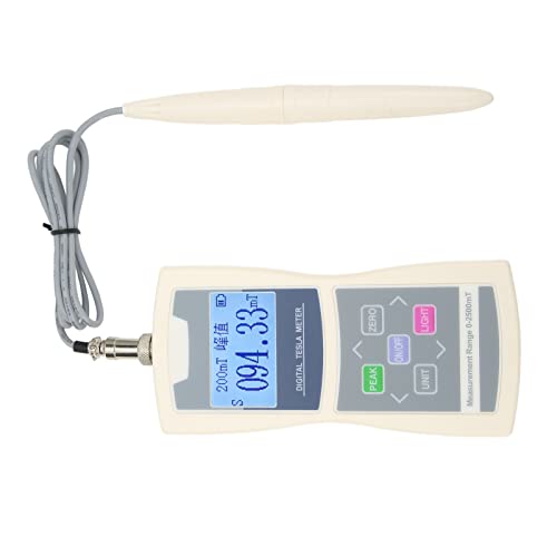 Digital Magnetic Field Detector Handheld Magnetic Flux Density Permanent Magnet Gauss Meter ElectroMagnetic Fields Level Measurement