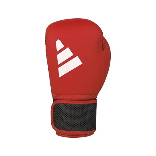 adidas Unisex – Erwachsene Hybrid 25 Boxhandschuhe, Rot, 10 oz EU