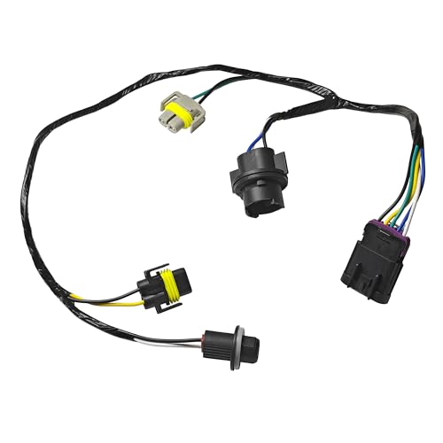 Headlight Wiring Harness 645-539 Compatible with 2008-2012 Chevy Malibu Replaces