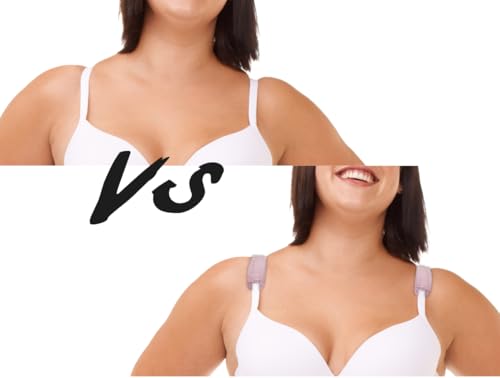 GZFQJJ Bra strap pad Shoulder pain relief pad Pain-Relieving Bra Strap Pad Anti-Slip Bra Strap Shoulder Pad (2, Pink) - Thumbnail 5