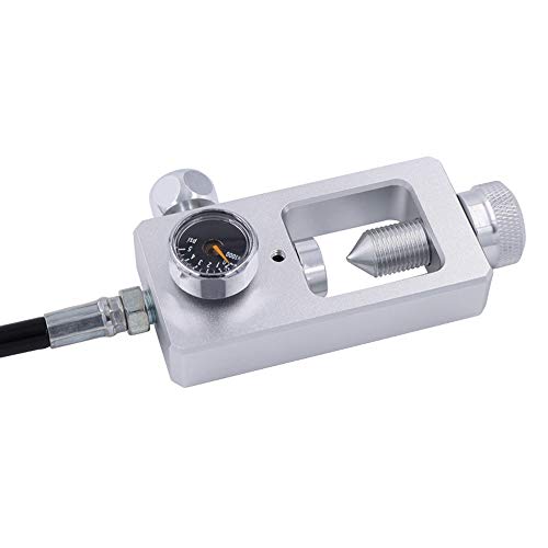 IORMAN DIN Valve Scuba Adapter 4500psi High Pressure PCP Paintball HPA Tank Fill Station DN2 Mircrobore Hose Silver - Image 4