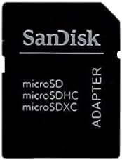 sandisk microsd to sd memory card adapter- Black