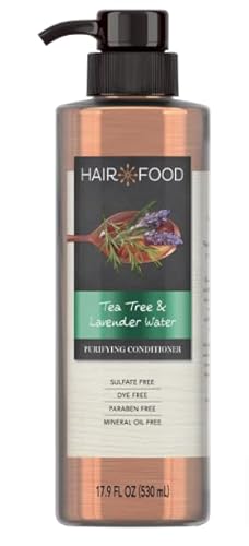 Hair Food Purifying Treatment Conditioner, Sulfate And Dye Free, Tea Tree And Lavender, 17.9 Fl Oz #TOP27