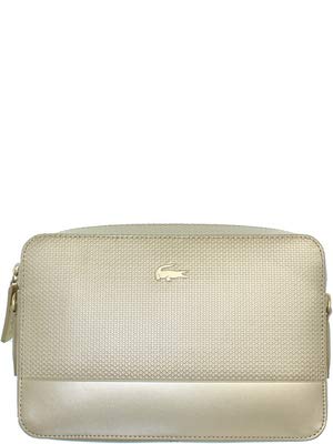 Lacoste – Bolso cuadrado Crossover con ref_cem40131-428-oro, 428-oro, Talla única