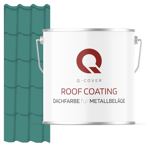 Q-Cover Dachfarbe Metall Minttürkis 5L