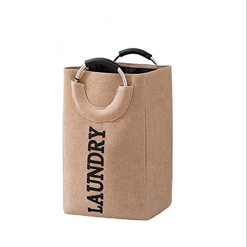 Panier de rangement en lin pliable bac à linge ménagers de ménage