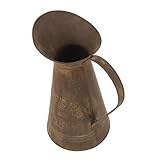 Ornement de seau - le design d'apparence rétro simple est élégant et unique, ce qui peut mieux vous aider à montrer des fleurs, un seau en métal de jardin