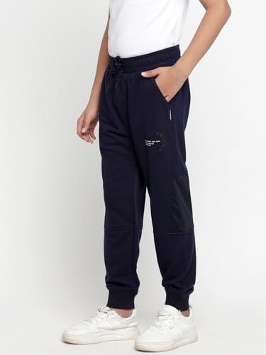 Image of Li'l Tomatoes Boys Looper Track Pant | Soft & Breathable Summer Casual Wear | Elastic Waist with Drawstring | 9-16 Years