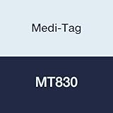 MEDI-TAG MT830 Flags and Tags, 'Sign Here', Removable, 1-11/16' x 1', Assorted Colors (Pack of 50)