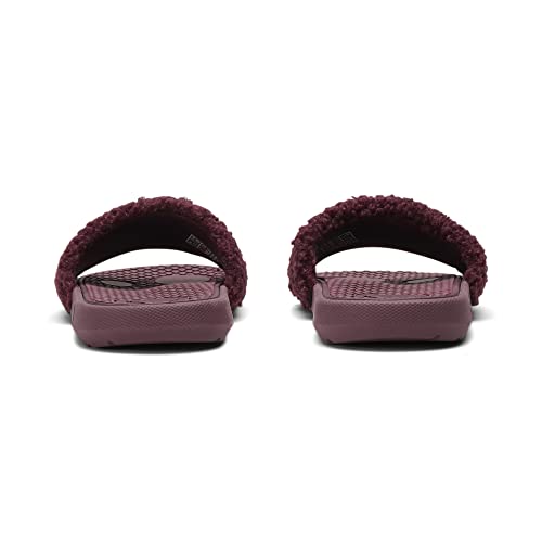 Puma Women's Cool Cat Sherpa Slide Sandal, Purple, 8 #TOP25