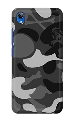 Image of Printed Hard Back Cover Case for Vivo Y1s 2020 Back Cover (Army Pattern) -1302