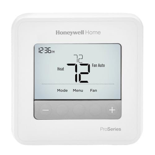 Replacement for Honeywell Home TH4210U2002/U T4 Pro Programmable Thermostat, 2 Heat / 1 Cool