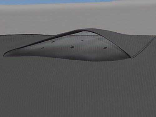 Gray 15' Travel Trailer RV Cover with AquaShed Protection