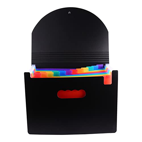 GRIRIW - GRIRIW Organiseur de Dossiers Accordéon Couverture Colorée Trieur Pratique à Compartiments pour Documents et Fournitures de Bureau