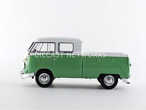 Motormax 1/24 Volkswagen T1 Kombi Pick Up 1976 miniatura 3