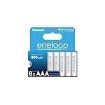 eneloop – eneloop - AAA Akkus Wiederaufladbar (8 Stück) - 800 mAh NiMH