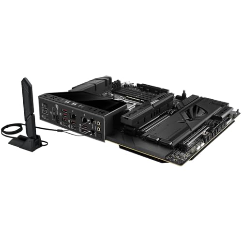 ROG Crosshair X870E DARK HERO, Scheda Madre AMD ATX, 20+2+2 Fasi di Alimentazione, Slot DDR5, Ethernet Realtek 10Gb, Wi-Fi 7, 5 Slot M.2, PCIe 5.0, USB4, USB-C, AI Advisor, Nera - Scheda madre - Immagine 6