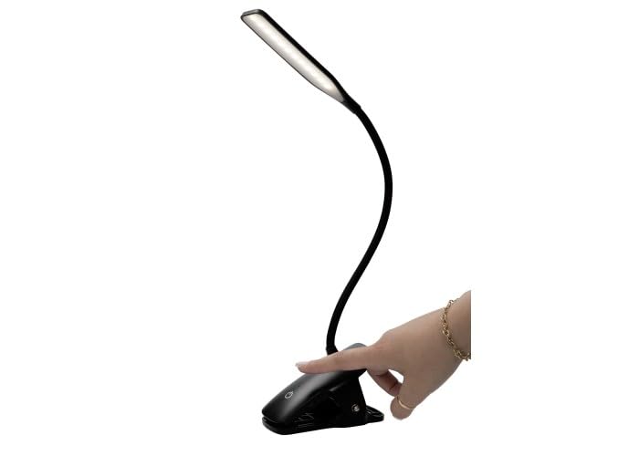 Alba - LEDCLIP - Bezprzewodowa lampa biurkowa Led/zacisk mocujący