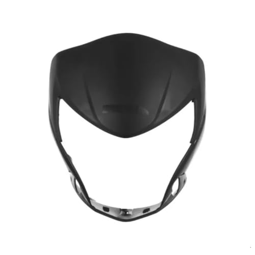 Kit Carenagem Frontal para Honda Titan 150 Flex 2011-2013, Farol e Suporte Aranha (PRETO FOSCO)