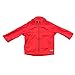 Splashy Waterproof Children's Rain Coat (11/12, Red)