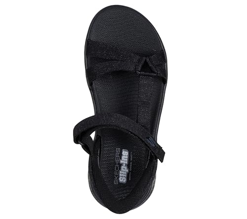 Image of SKECHERS Women's GO Walk Flex Sandal - Illuminate Hands Free Slip-ins Fisherman