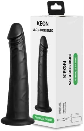 Kiiroo Vacuum Lock Dildo - Compatible with Your Kiiroo Keon Sex Toy to Convert it to a Sex Machine. Pair with The Keon Dildo Adaptor for an unforgotteable Experience.