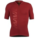Maillot MAVIC Aksium pour Homme, bordeaux, S
