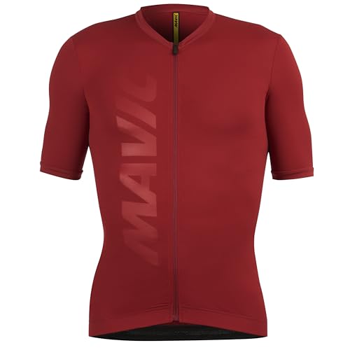 Maillot MAVIC Aksium pour Homme, bordeaux, S