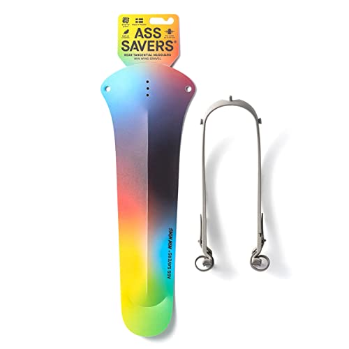 Ass Savers - Win Wing Gravel - グラベルバイク用リアマッドガード タイヤ幅60mmまで 超軽量 クリップオン 取り付けと取り外しが簡単 安全な取り付け 持続可能なスウェーデンデザイン Spektrumのサムネイル