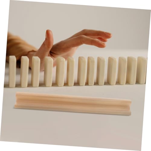 Soporte de Madera para Fichas de Mahjong y Dominó miniatura 5