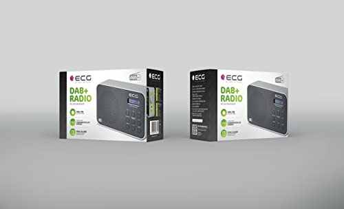 Radio DAB+/FM ECG RD 110 Noir avec alarme double sélection - 7
