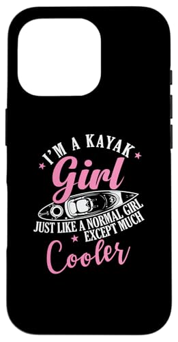 I'm a Kayak Girl and much Cooler �p�h���{�[�g �X�}�z�P�[�X iPhone 16 Pro �p