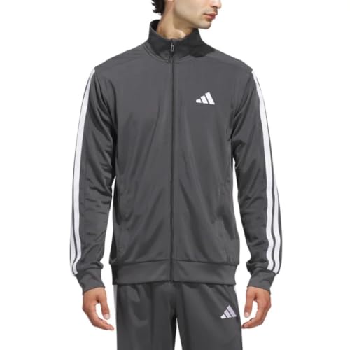 Image of adidas Men's Essentials Warm-up 3-stripes Track Top